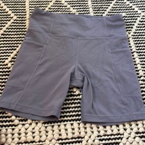 Athleta girl 6 inch purple shorts